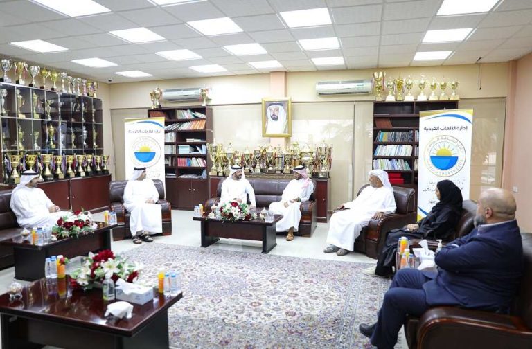 Ahmad bin Hasher Al Maktoum tours Sharjah Sports Club Emirati Times