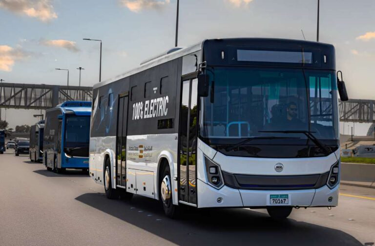 Abu Dhabi launches electric and hydrogen bus fleet