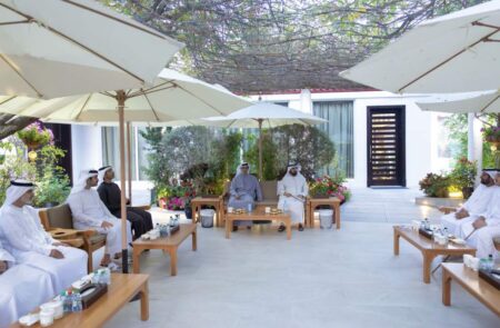 Sheikh Mohammed bin Rashid meets Sheikh Mansour bin Zayed