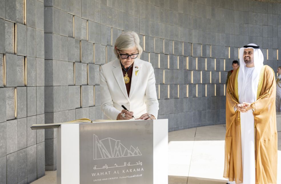 Sheikh Theyab, Australian Governor-General strengthen ties