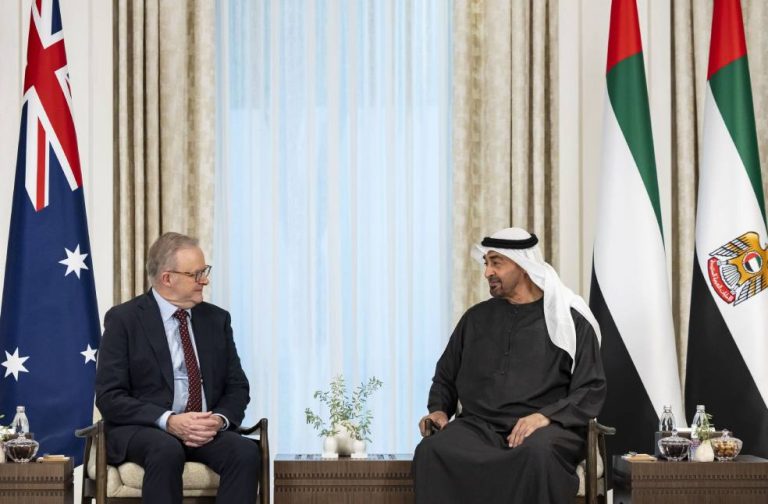 Sheikh Mohamed meets Australian PM to boost bilateral ties