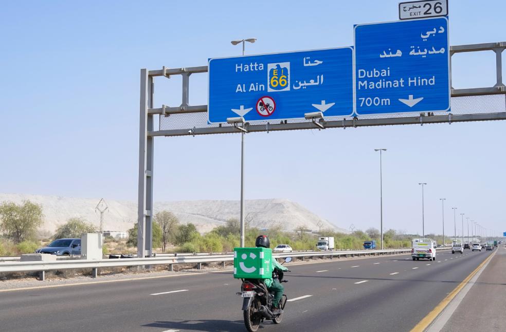 RTA introduces new rules for delivery bikes on Dubai roads