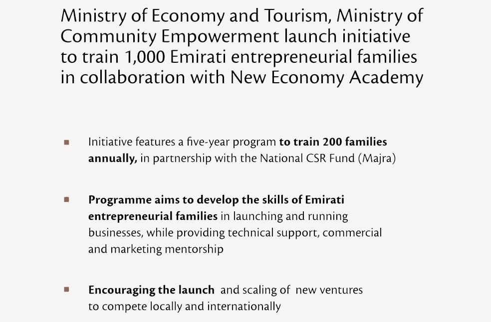 Entrepreneurs from Emirati Families-Image Via-X-UAEGOV