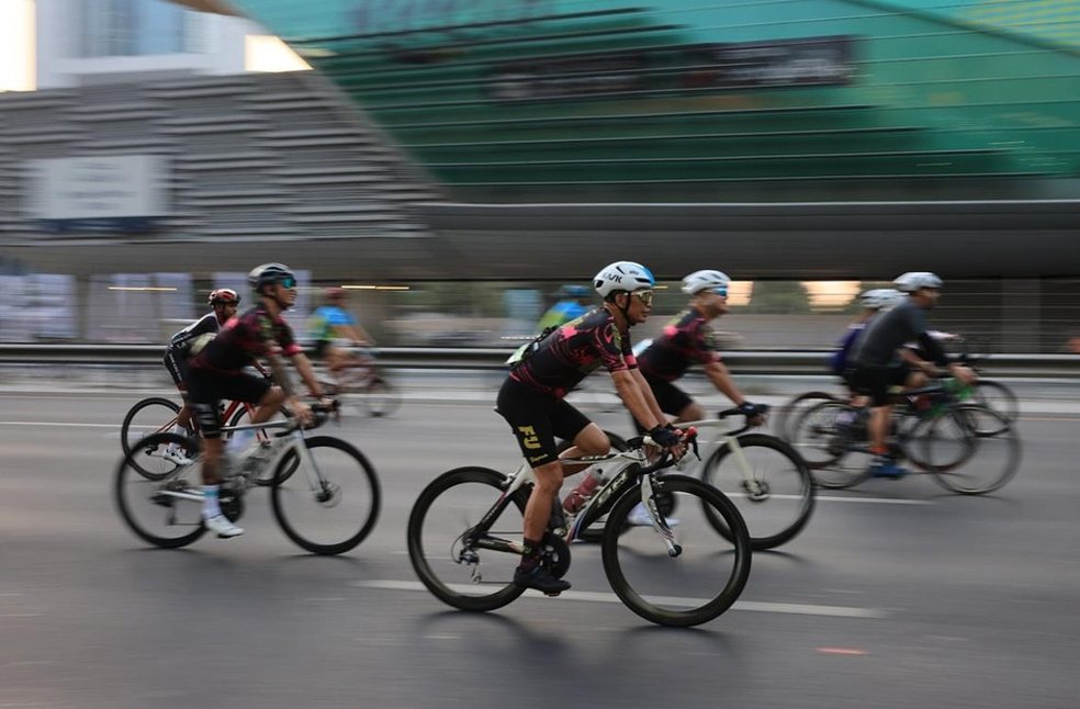 Pedal Power! Dubai Ride 2025 takes over Sheikh Zayed Road Dubai Ride 2025-Image Via-FB-DFC