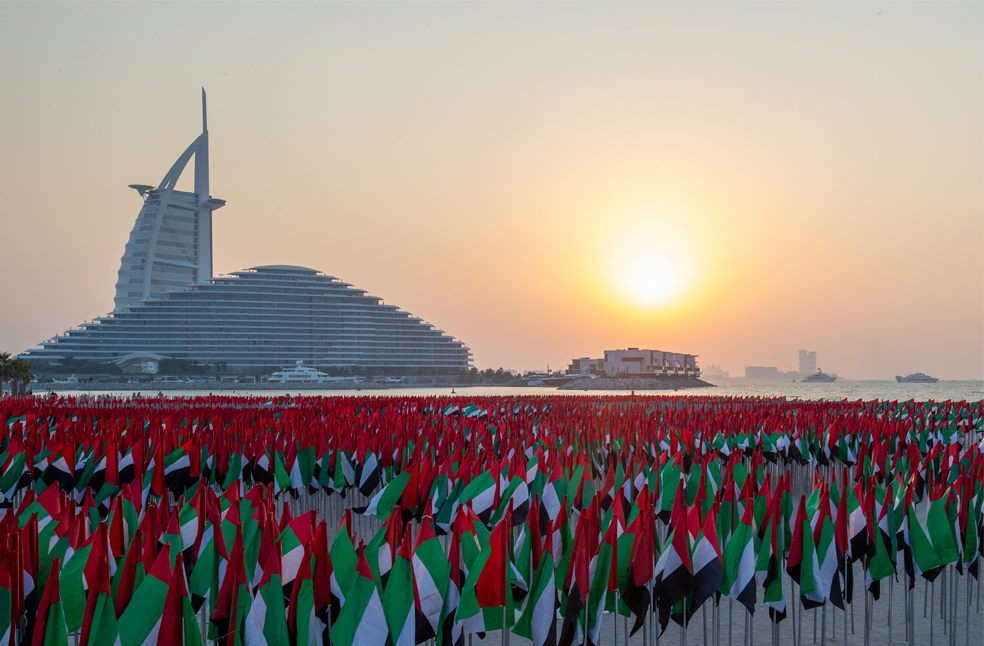 Dubai Flag Garden-Image from-X-DMO