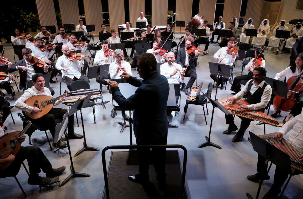 UAE National Orchestra takes 1st step with official rehearsals UAE National Orchestra