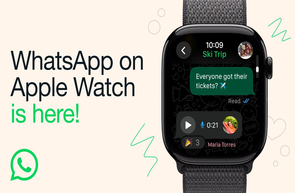 WhatsApp on Apple Watch-Image Via-Whatsapp Blog