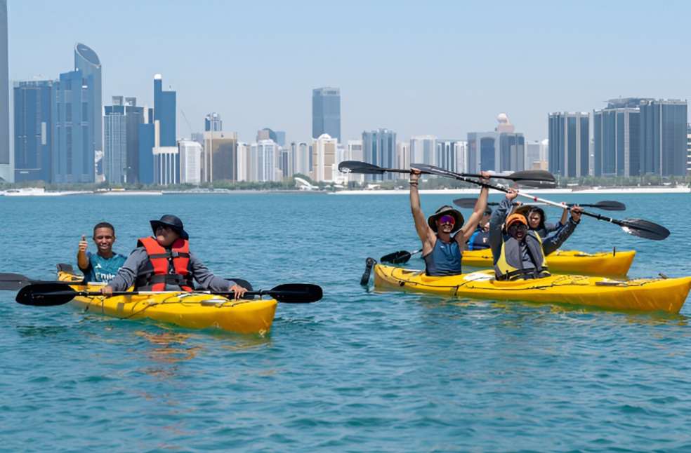Champions at People of Determination Marine Sports Festival