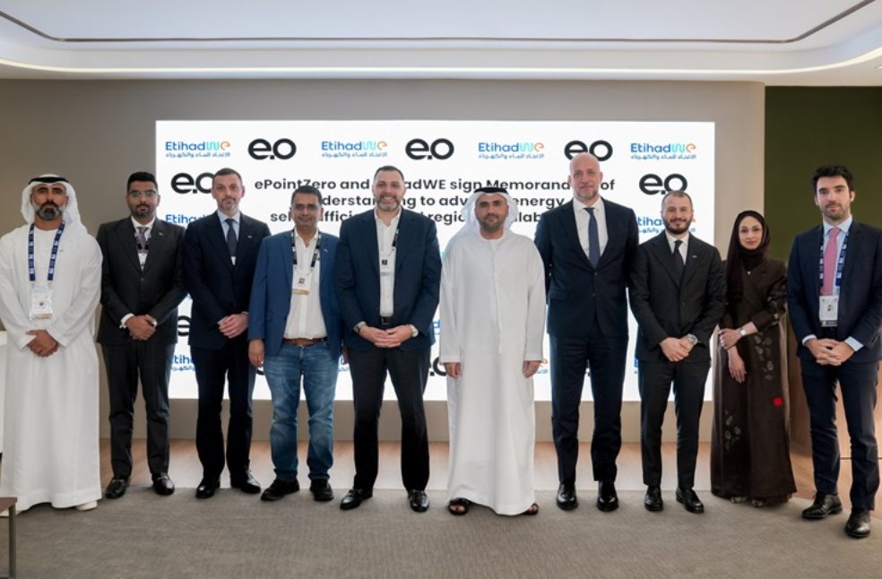 EtihadWE, ePointZero partner to boost clean energy projects EtihadWE ePointZero partnership