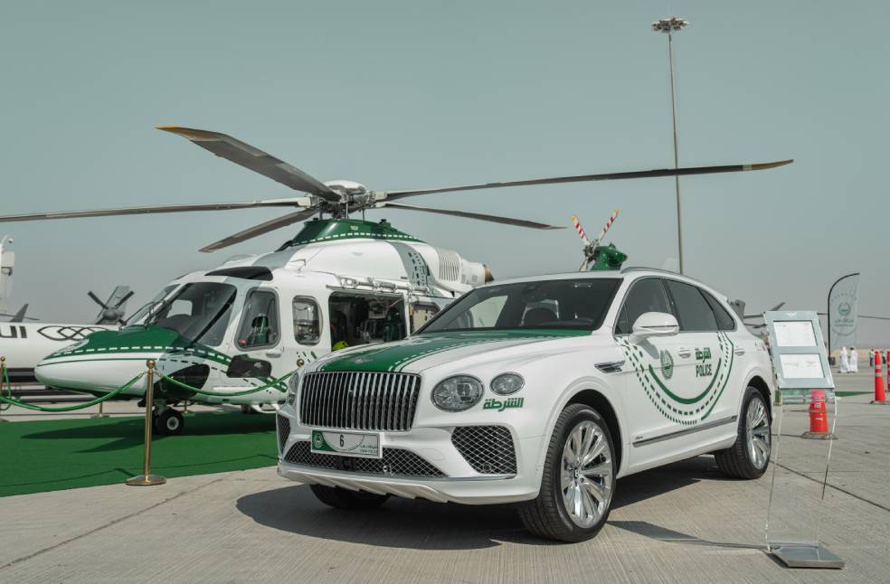 Dubai Police adds Bentley Bentayga Azure to luxury patrol fleet