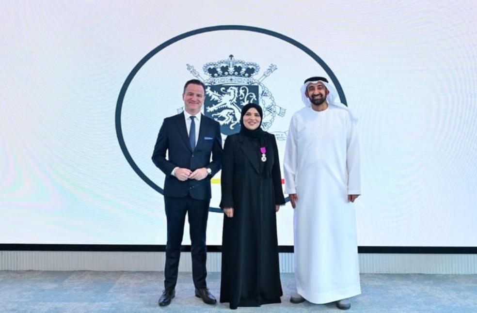 Khalifa University’s Habiba receives Belgium’s Knight in the Order of Leopold