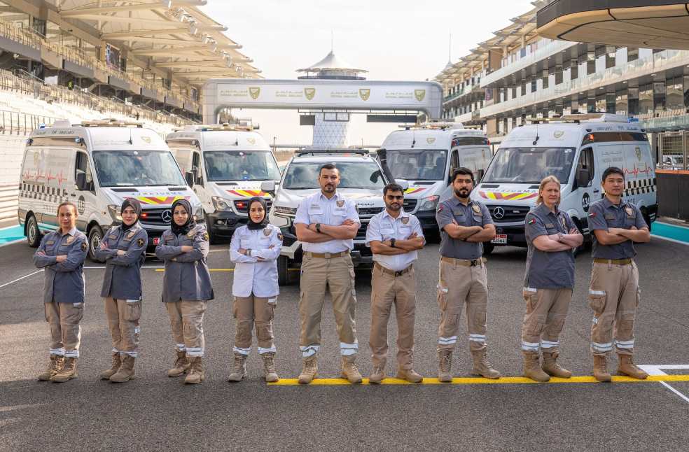 National Ambulance readies for Formula 1 Etihad Airways Abu Dhabi GP