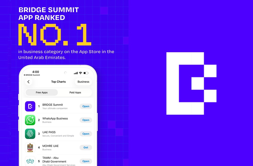 BRIDGE Summit 2025 app hits #1 business app in UAE - Emirati Times