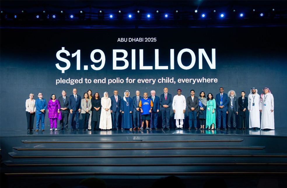 United to End Polio: Abu Dhabi launches $1.9bn GPEI