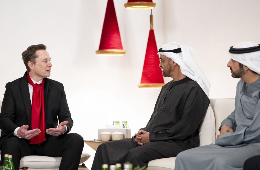 UAE President meets Elon Musk to discuss AI and advanced technology