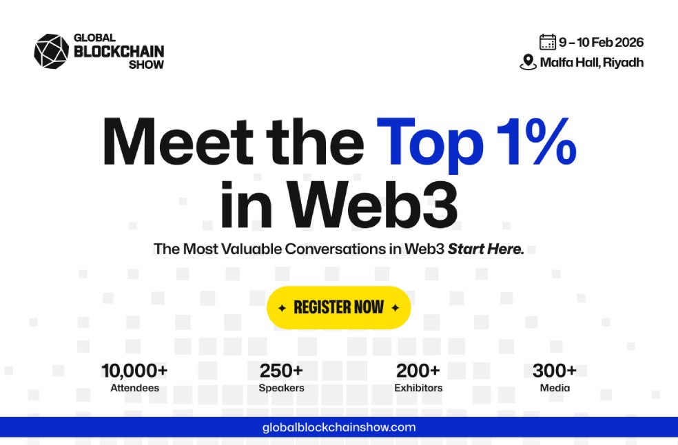 Global Blockchain Show Riyadh to drive Web3 innovation in 2026