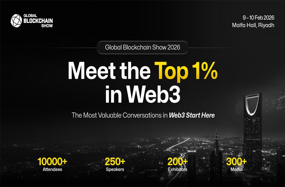 Riyadh to host Global Blockchain Show 2026 in February
