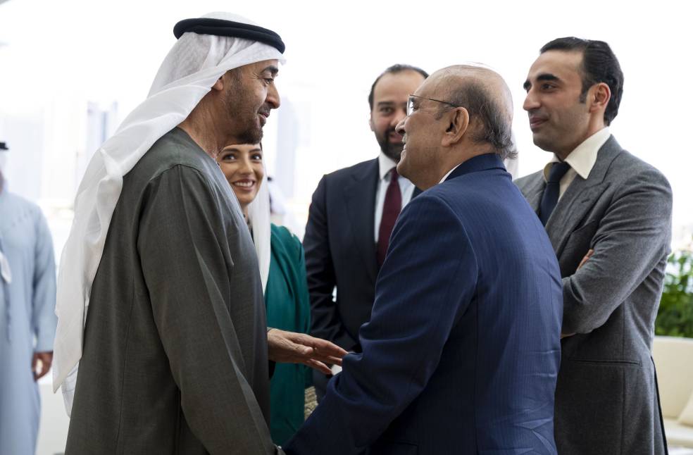 UAE, Pakistan presidents discuss boosting economic and trade ties