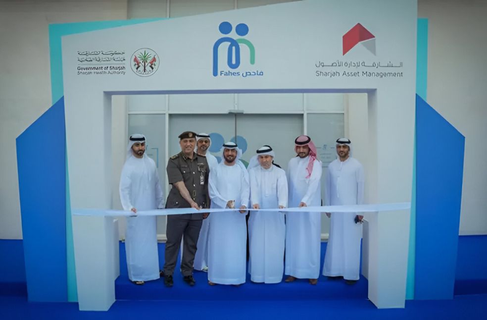 Sharjah inaugurates Fahes Medical Examination Service Center