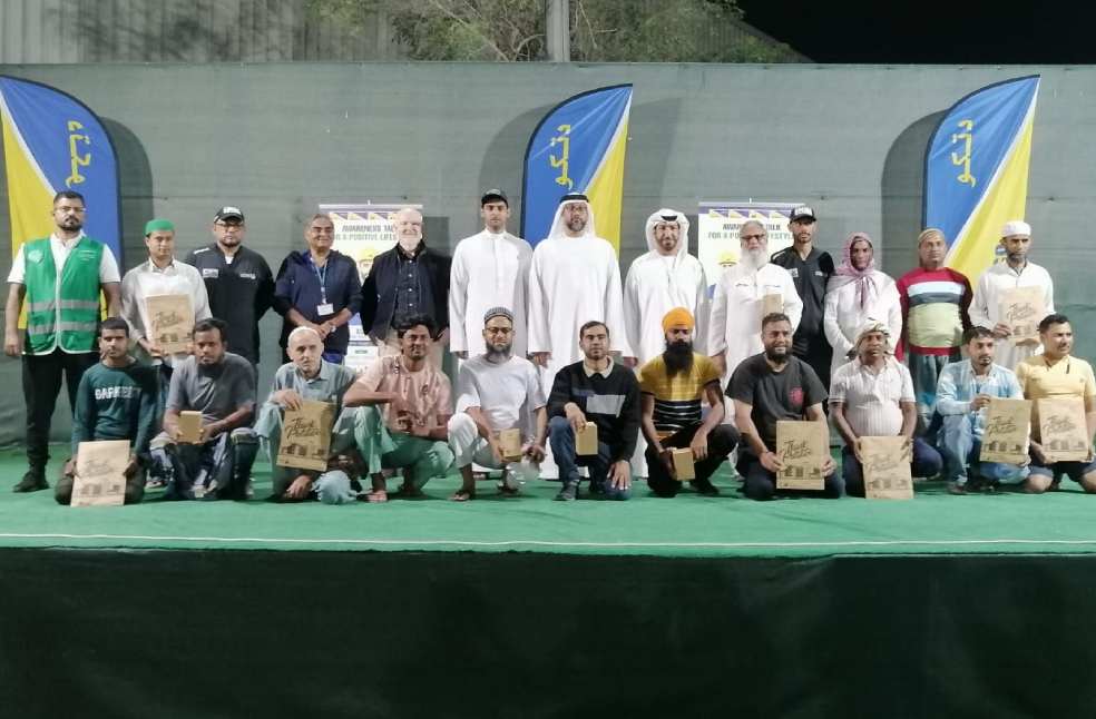 Dubai Police conduct major awareness drive for workers in Jebel Ali