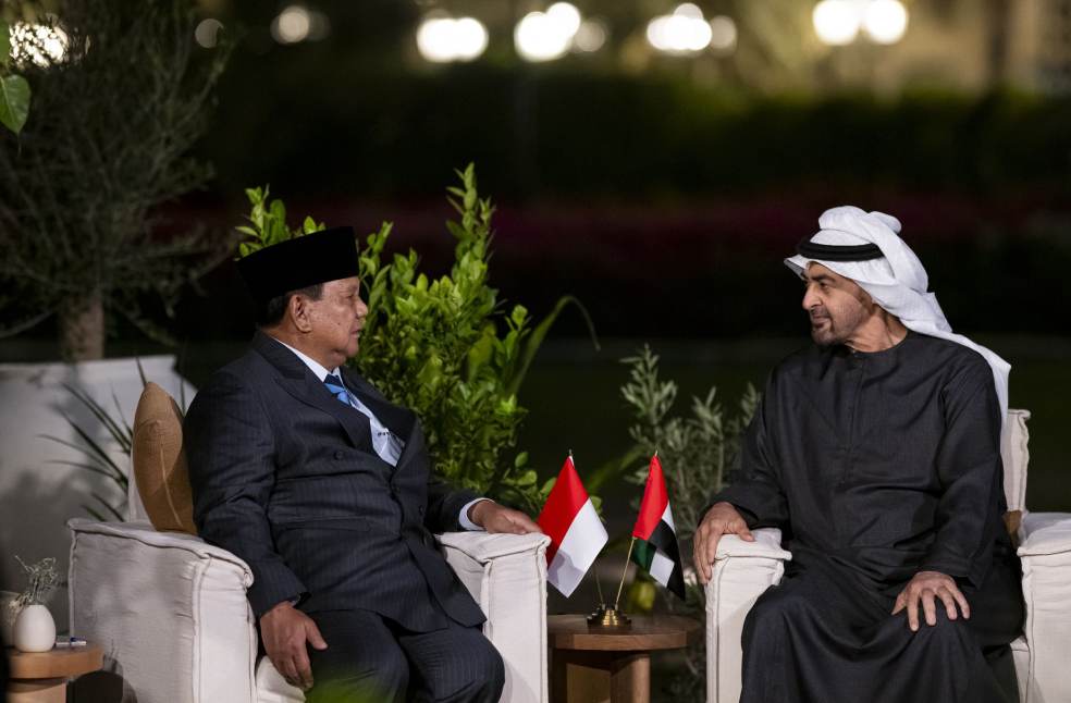 UAE, Indonesia leaders discuss strengthening bilateral ties