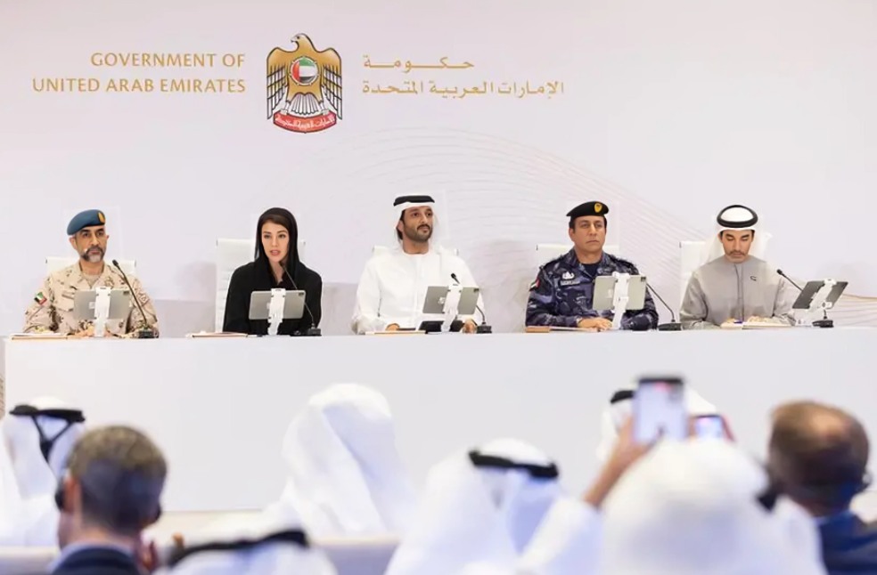 UAE government media briefing confirms security stability