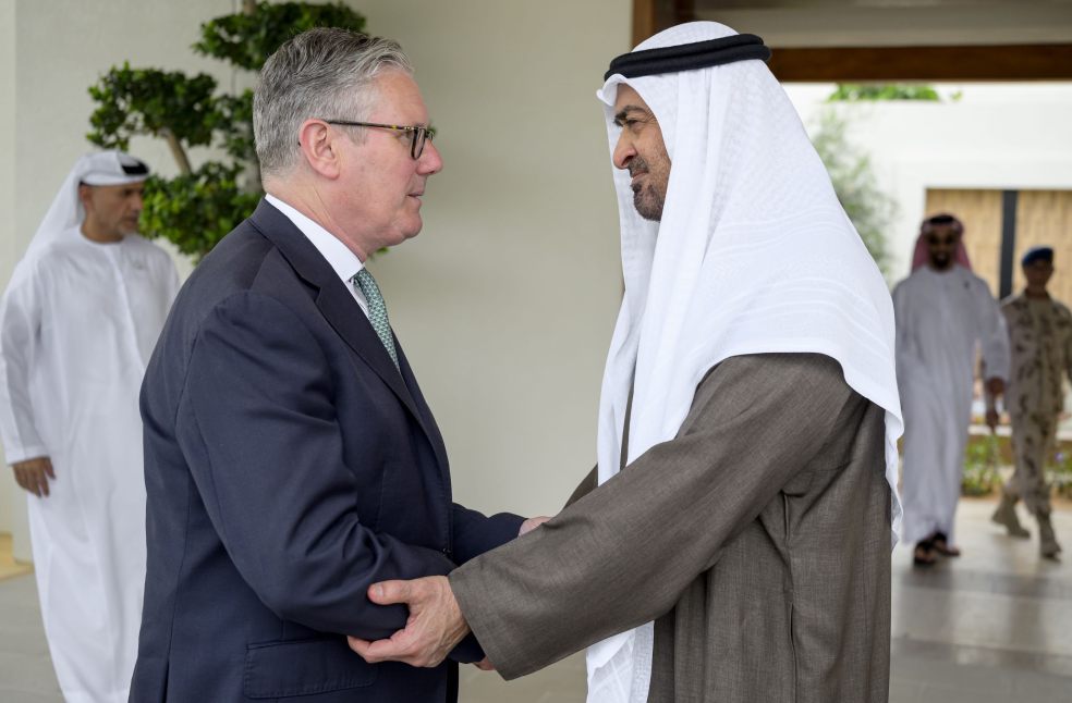 UAE President, UK Prime Minister discuss regional security