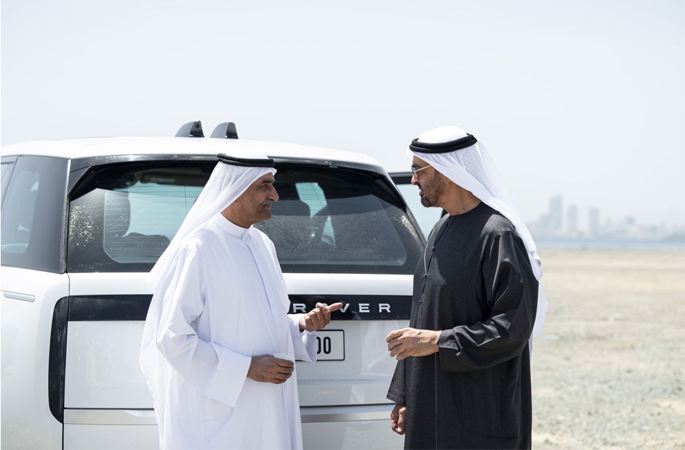 UAE President, Fujairah Ruler discuss growth, visit Port