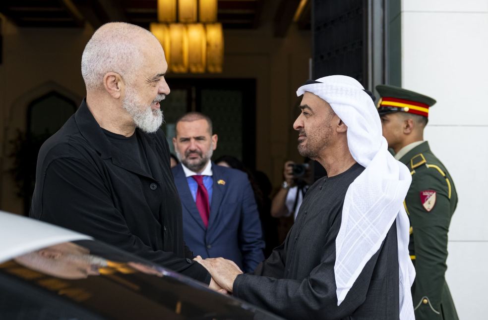 UAE President, Albanian PM discuss regional security and trade links
