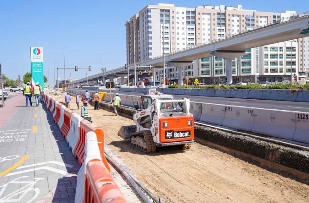 RTA completes 30% of 14.5km dedicated bus and taxi lanes project