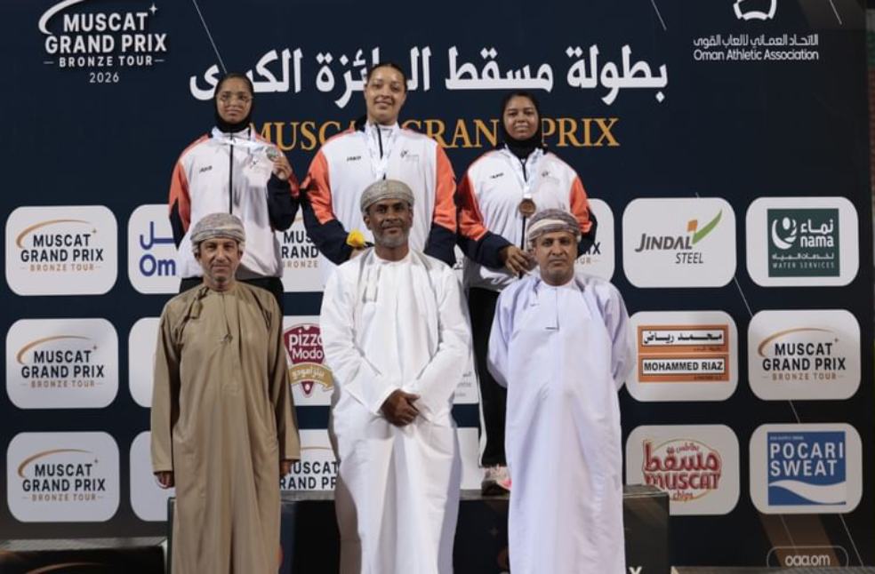 Abu Dhabi Athletics Club wins 8 medals in Muscat Grand Prix