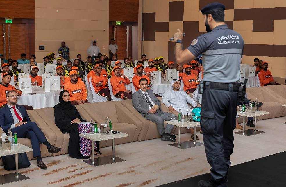 Abu Dhabi Police promotes rider safety at Delivery Forum